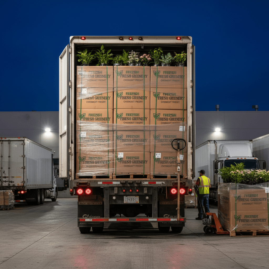 Overnight freight service